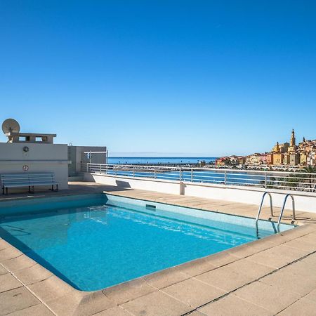 Апартаменты Le Rocamare - Piscine Toit Terrasse - Parking Prive - Terrasse Ментона Экстерьер фото